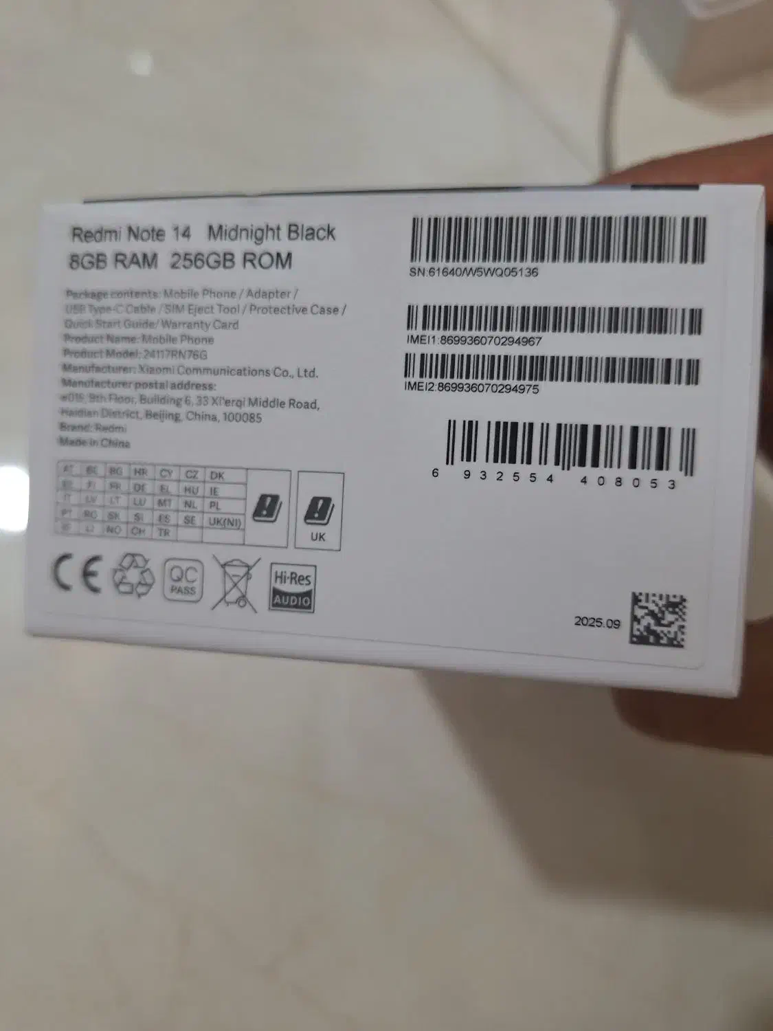 شیائومی نوت 14 معمولی|موبایل|قدس, شهرک فرزان|دیوار