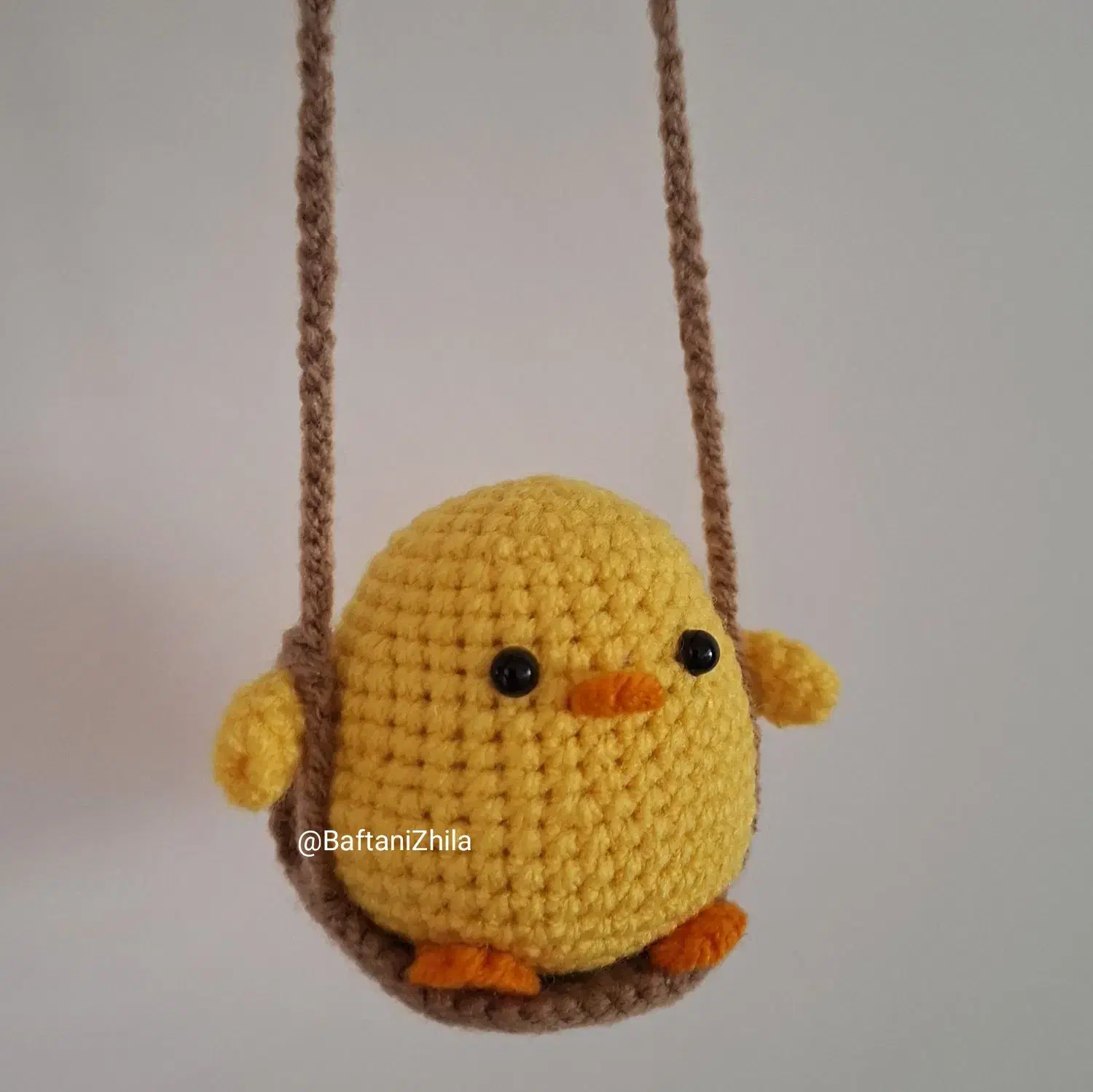 جوجه بافتنی آویز و جاکلیدی اش|اسباببازی بچه|شیراز, بعثت|دیوار