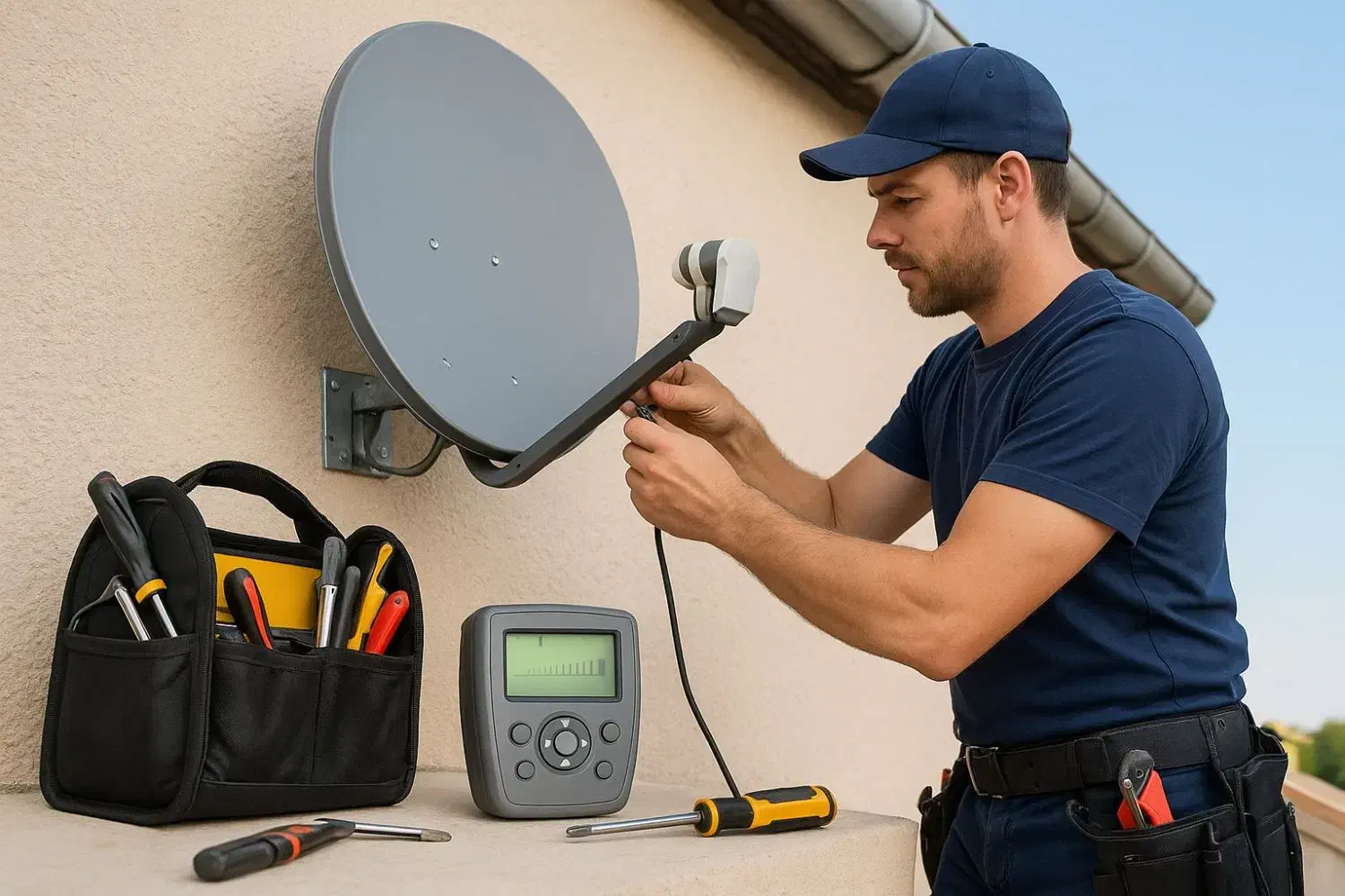 نصاب و تنظیم انواع آنتن براکت گردان و ثابت|خدمات پیشه و مهارت|اصفهان, ملک‌شهر|دیوار