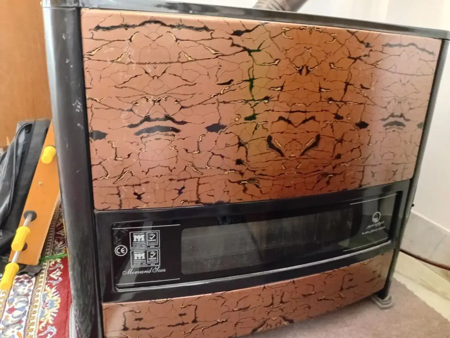 بخاری|بخاری، هیتر، شومینه|قم, نوبهار|دیوار