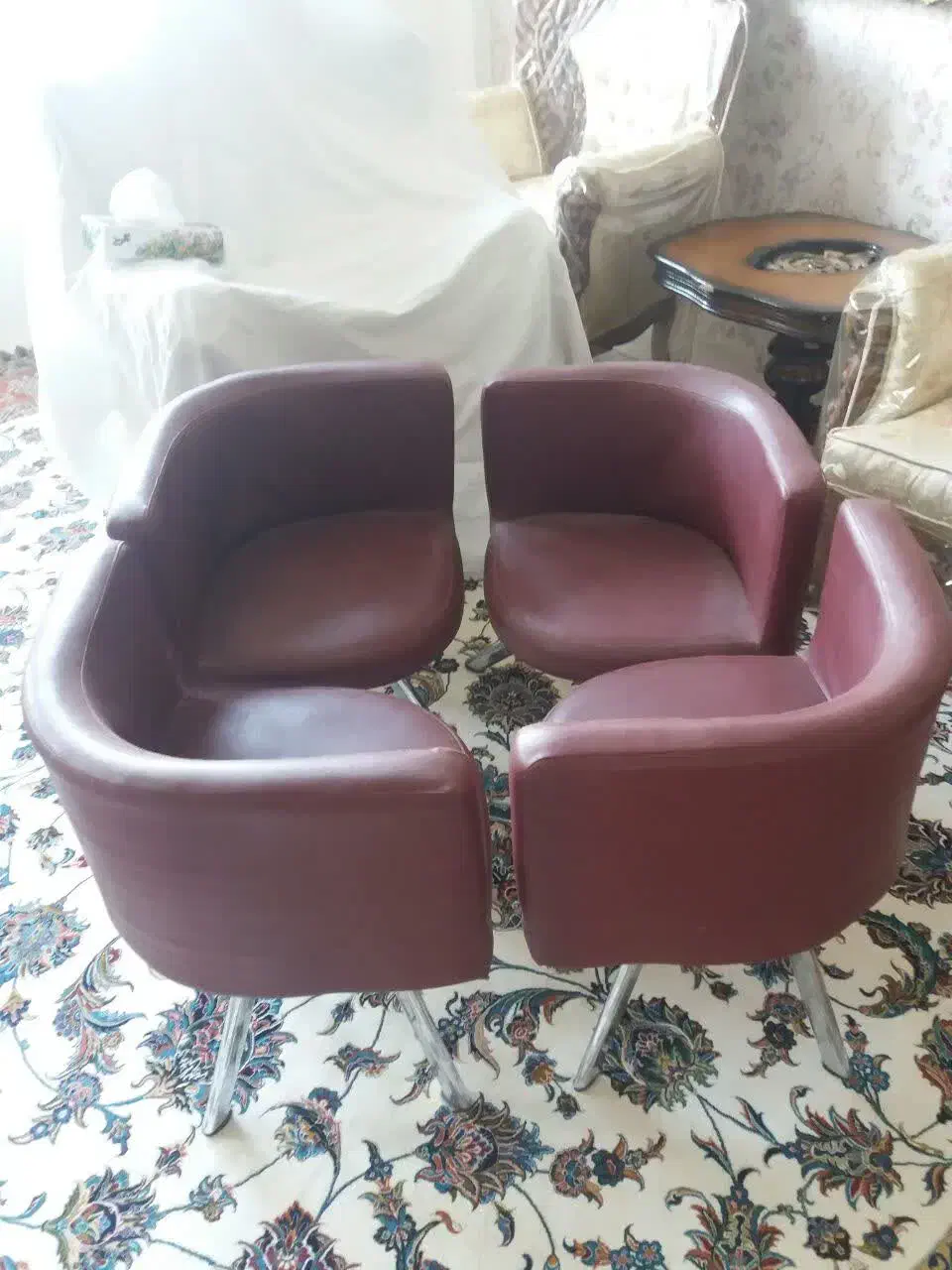 صندلی نهارخوری ۴ نفره|میز و صندلی غذاخوری|مشهد, سراب|دیوار