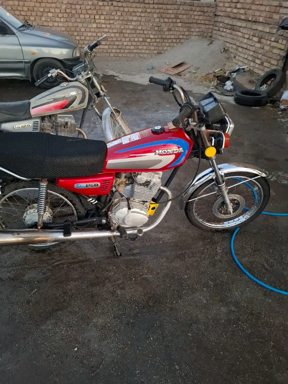 موتور150cc مزایده|موتورسیکلت|کرمانشاه, |دیوار
