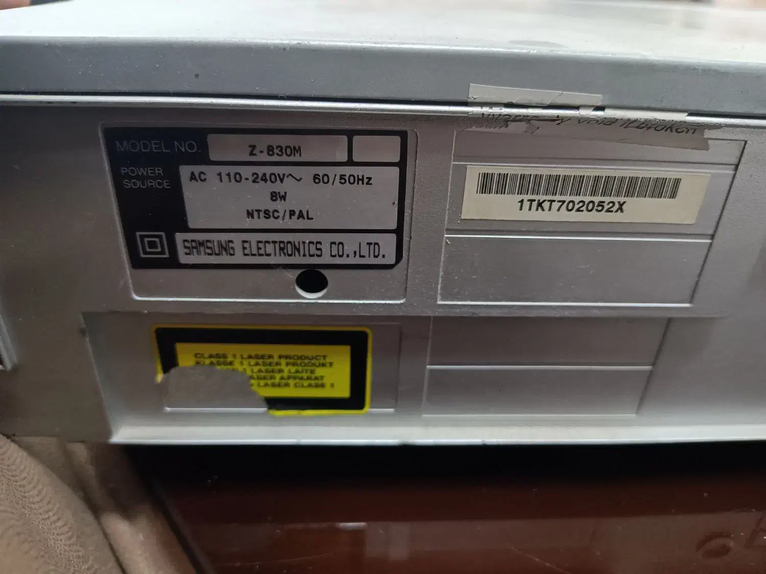 دستگاه سی دی خور سامسونگ|پخش‌کننده DVD و ویدیو|کهریزک, |دیوار