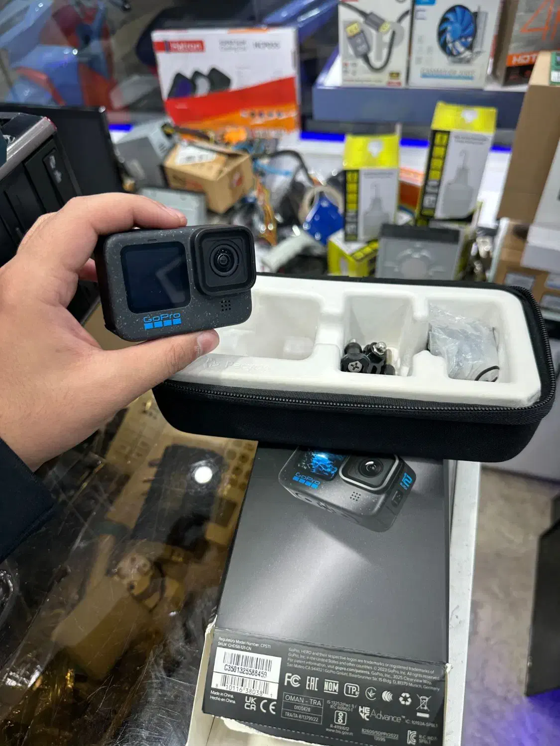 gopro 12 hero black به همراه کیت لوازم|دوربین عکاسی و فیلم‌برداری|فردیس, شهرک هفده شهریور|دیوار