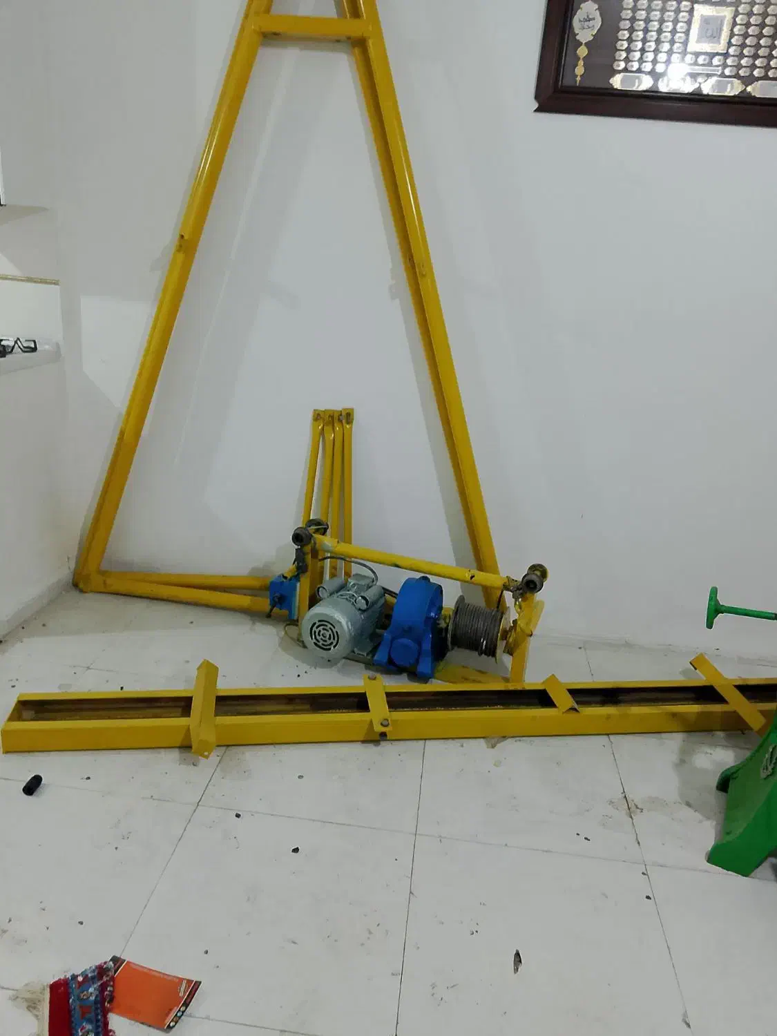 بالابر ۱تنی دینام ۳ اسب|مصالح و تجهیزات ساختمان|مشهد, شهرک بهارستان|دیوار