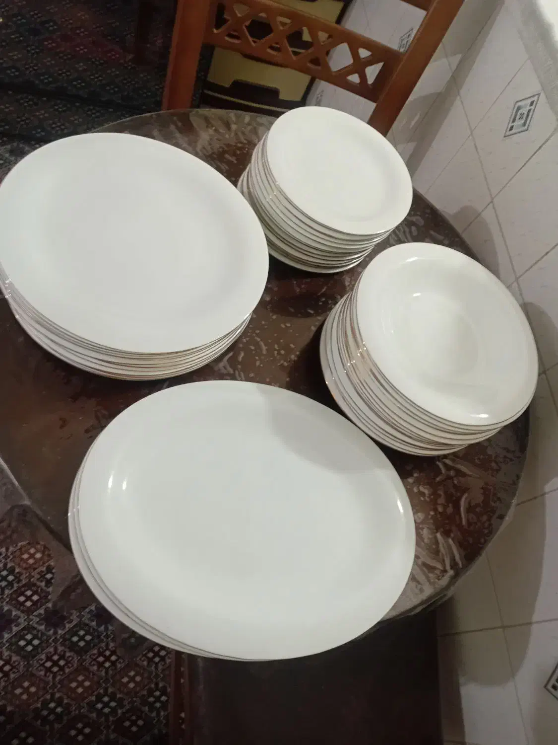 سرویس ۱۸نفره آرکوپال|ظروف سرو و پذیرایی|رودبار, |دیوار