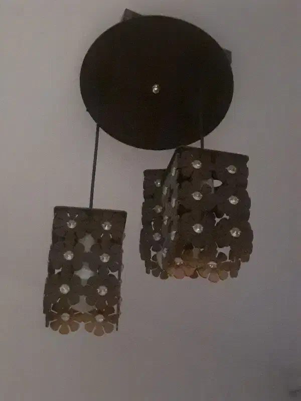 لوستر چوبی|لوستر و چراغ آویز|تهران, شهرک پرواز|دیوار