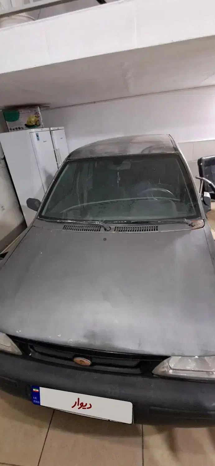 پراید ۸۴ دورنگ سقف و ستون بی رنگ ی شاسی رنگ|خودرو سواری و وانت|ساوه, |دیوار