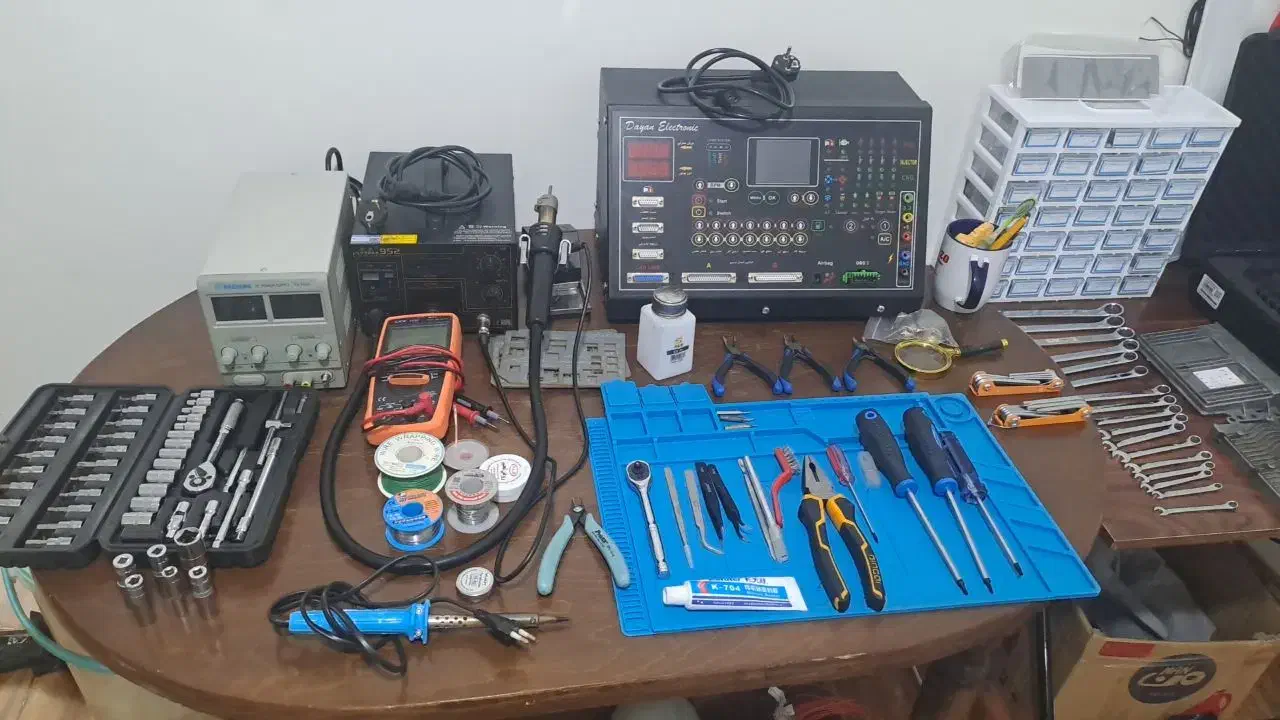 تجهیزات تعمیر ایسیو|خدمات موتور و ماشین|تهران, سلسبیل شمالی|دیوار