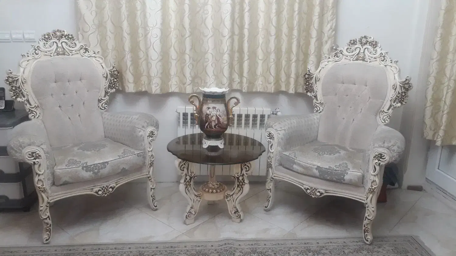 مبل کلاسیک  استیل ۹ نفره|مبلمان خانگی و میز عسلی|تهران, مجیدآباد|دیوار