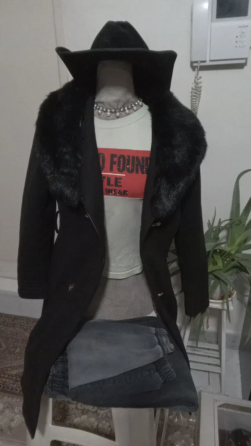 کاپشن پالتو کت لباس دورس هودی کلاه شلوار لی بگ مام|لباس|تهران, صد دستگاه|دیوار