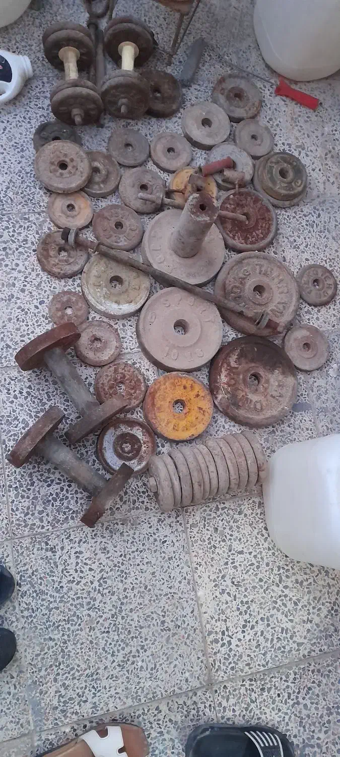 دنبل و هالتر|تجهیزات ورزشی|اهواز, ملاشیه|دیوار