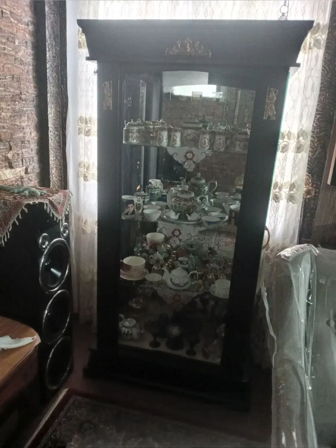 بوفه چوبی|بوفه، ویترین، کنسول|بروجرد, |دیوار