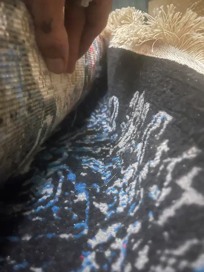 فرش ۱۲ متری تمیز|فرش|قشم, |دیوار