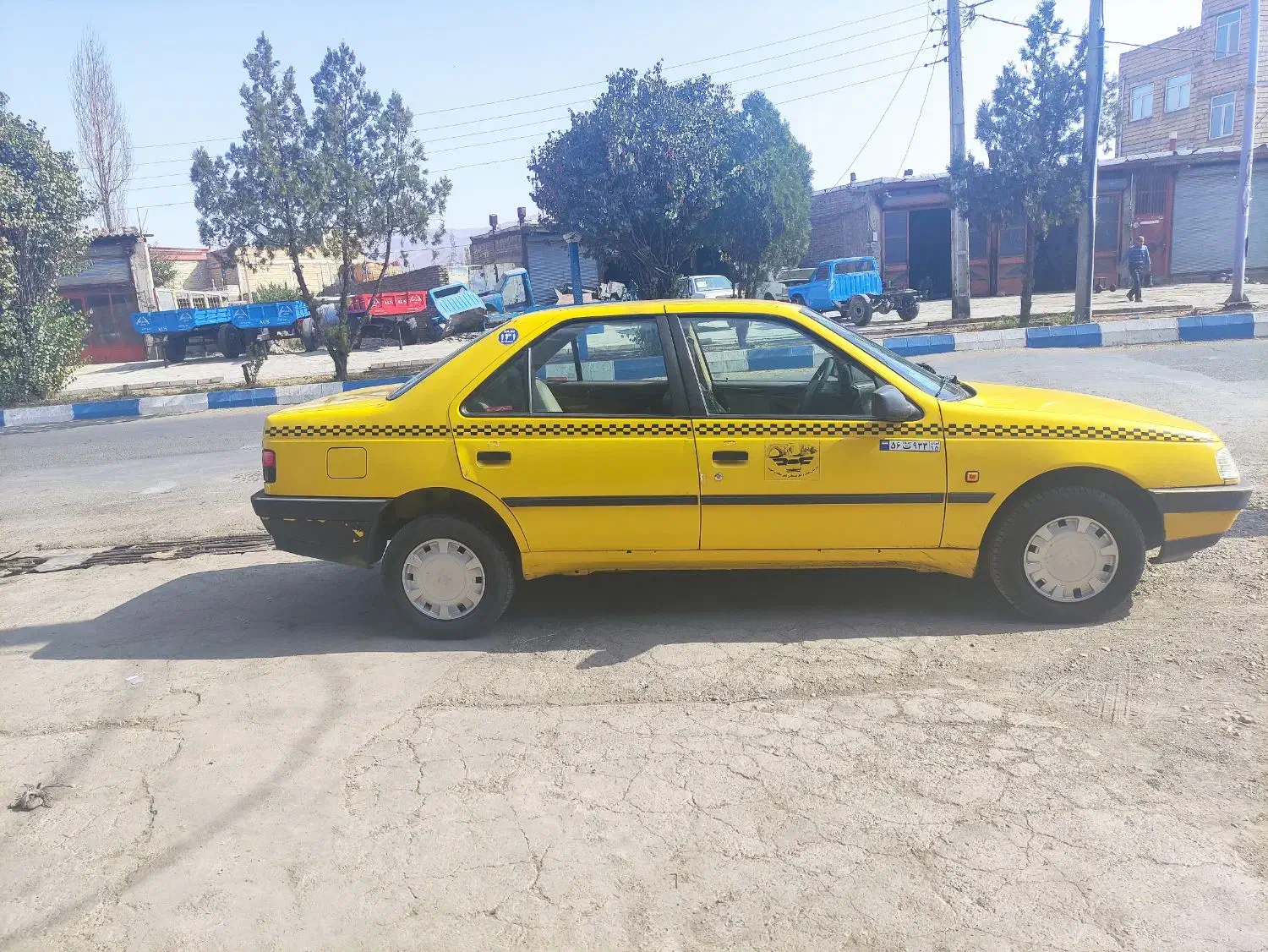 تاکسی مدل 95 بیرنگ گردشی|خودرو سواری و وانت|میانه, |دیوار