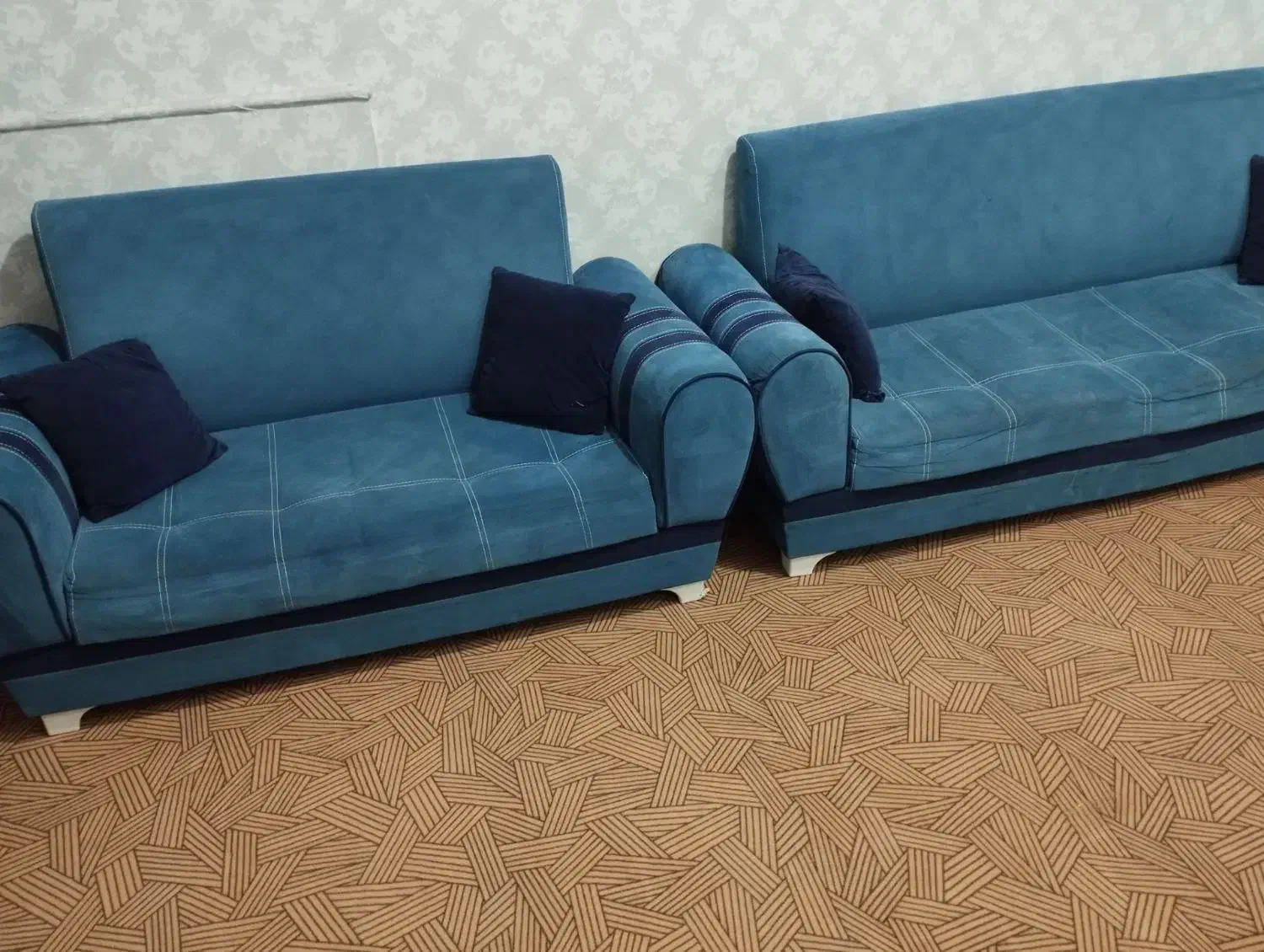 مبل ۶ نفره|مبلمان خانگی و میز عسلی|قم, شهرک امام حسین|دیوار