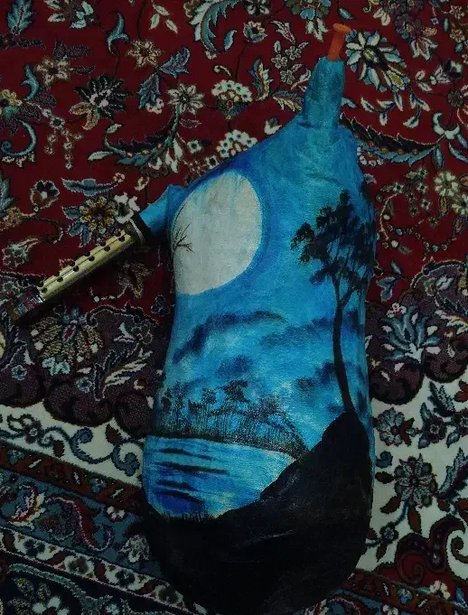 نی انبان|سازهای بادی|شهرکرد, |دیوار