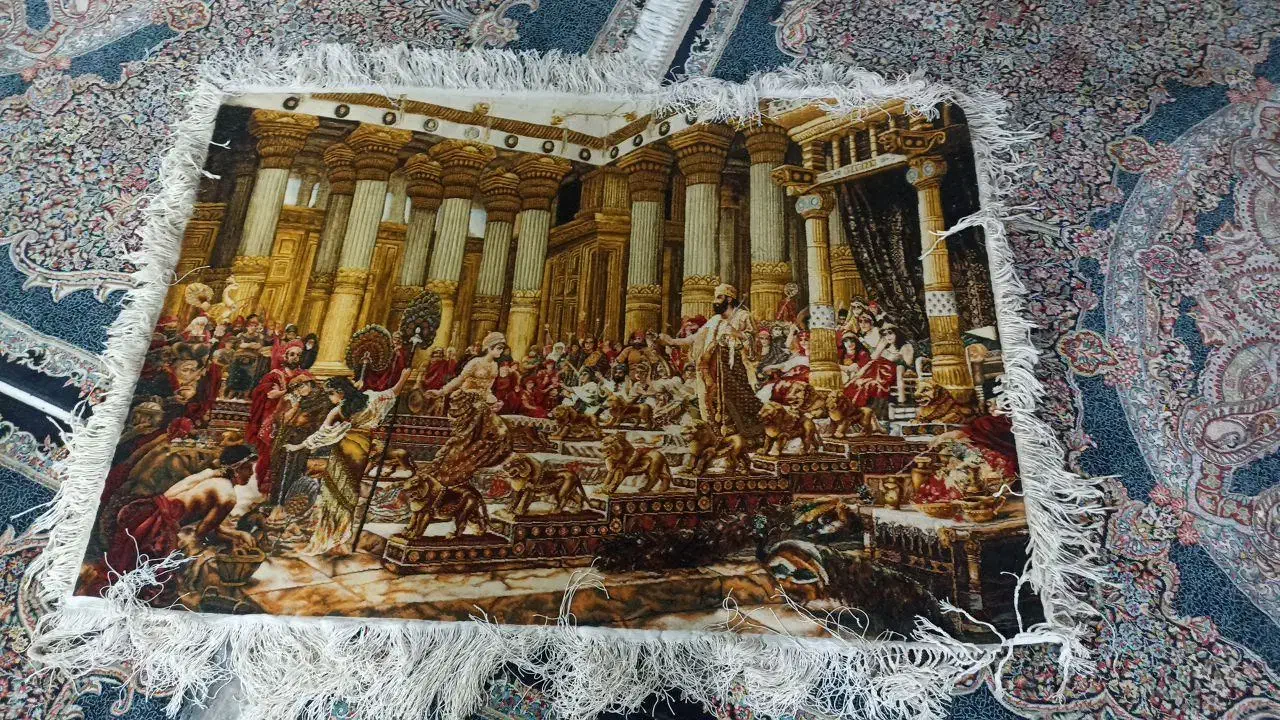 فروش تابلو فرش|تابلو فرش|هرسین, |دیوار