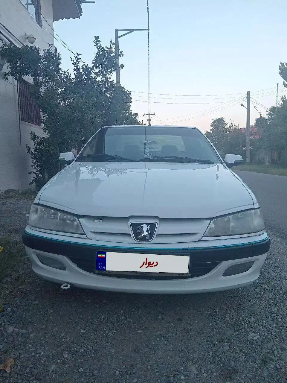 پارس سفید دوگانه شرکتی بی رنگ|خودرو سواری و وانت|رشت, بلوار گیلان|دیوار