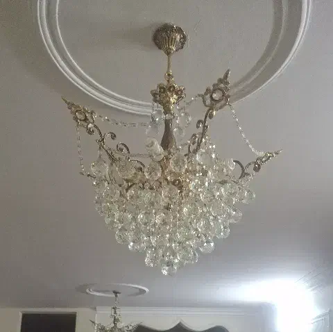 دو جفت لوستر درحد نو|لوستر و چراغ آویز|اسلام‌شهر, شهرک مفیدی|دیوار