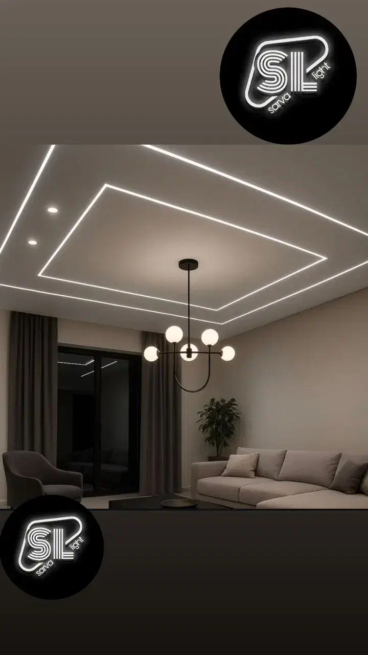 نصب و فروش لاین نوری|لامپ و چراغ|قدس, شهرقدس|دیوار