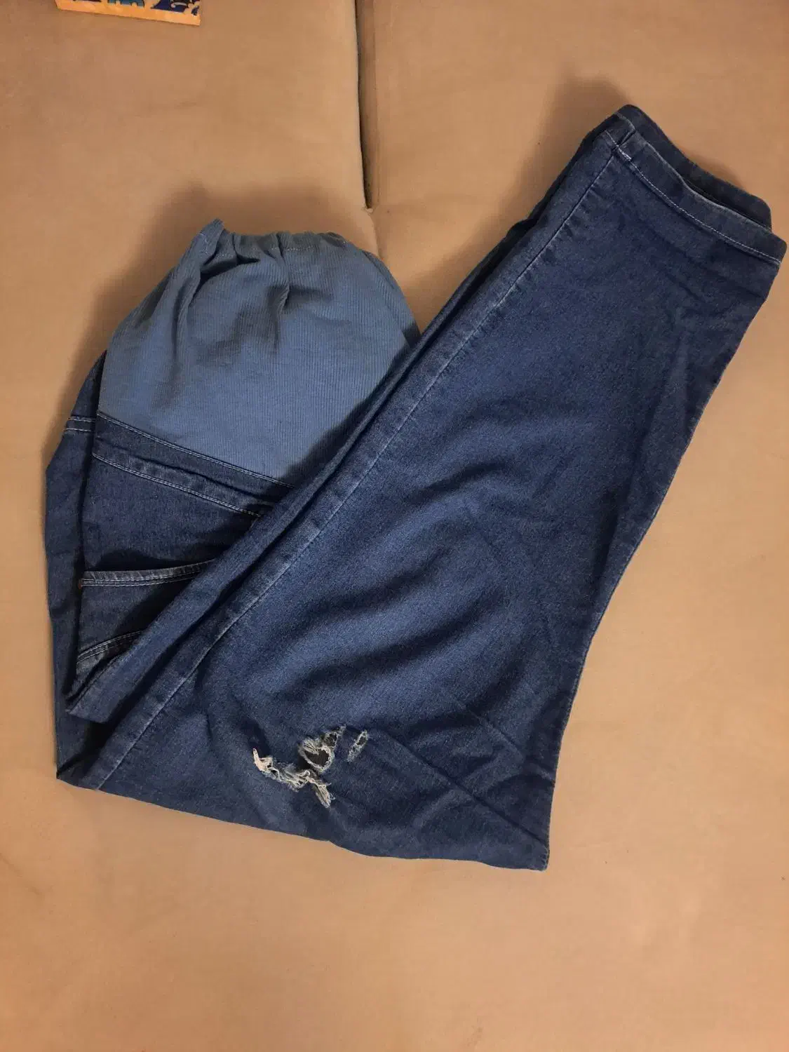 شلوار جین بارداری و لباس بارداری در حد نو|لباس|کرج, شهرک فهمیده|دیوار