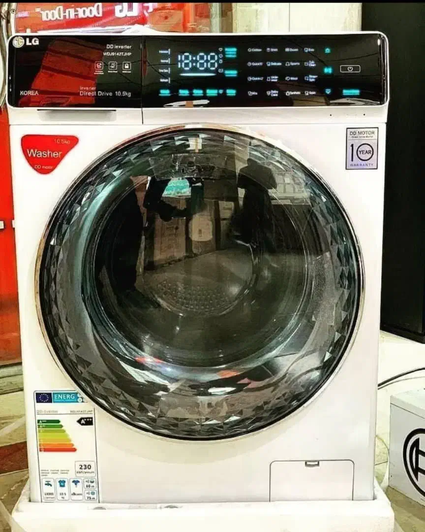 ماشین لباسشویی ۱۰،۵ کیلویی الجی|ماشین لباسشویی و خشککن لباس|گیلان غرب, |دیوار