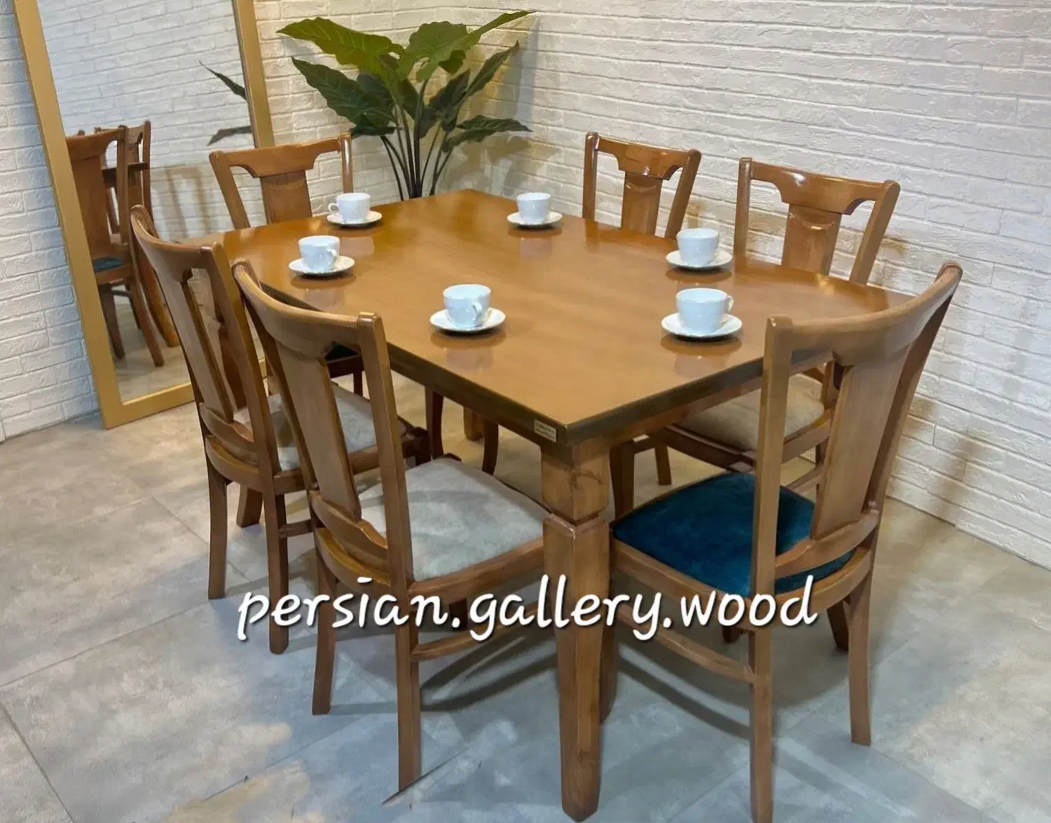 فِرِدِریکا میز غذاخوری مارال باجزئیات اروپایی|میز و صندلی غذاخوری|تهران, ظفر|دیوار