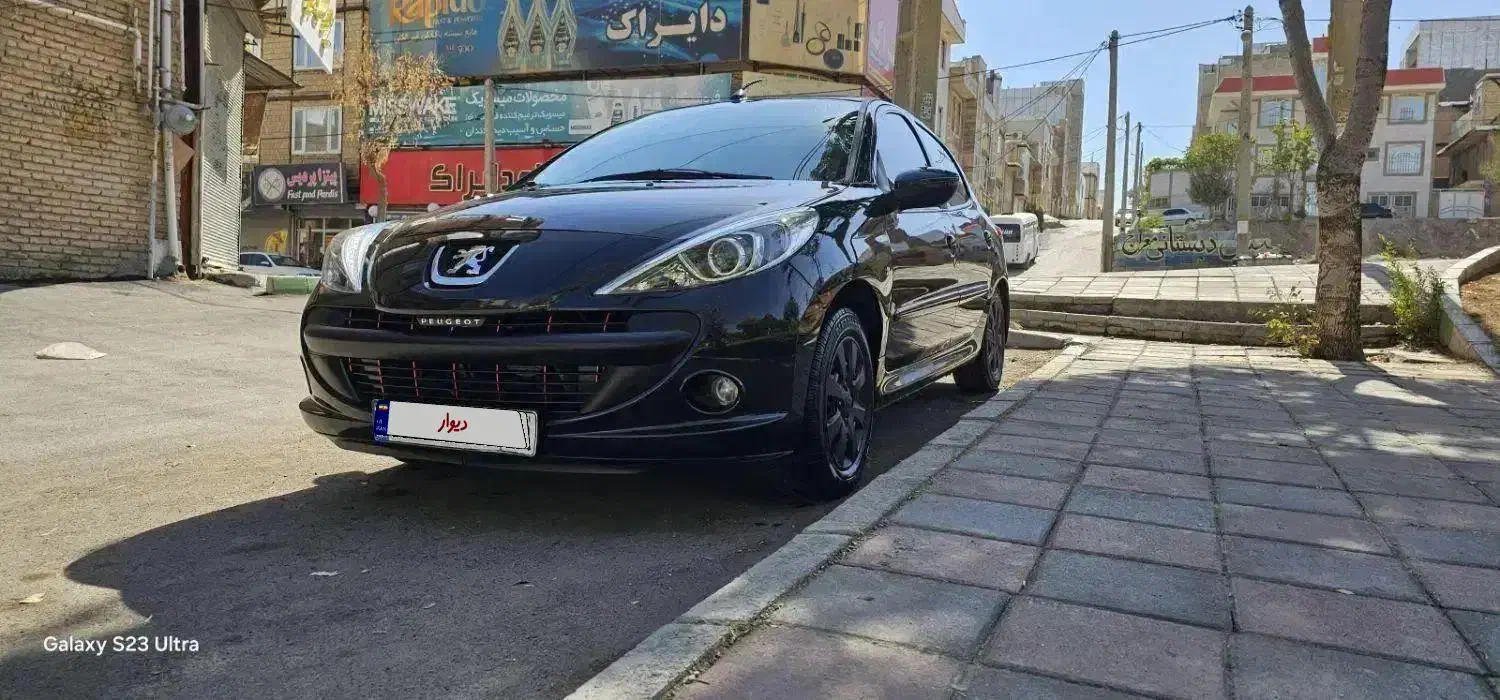 207 آبنوس سقف فلز|خودرو سواری و وانت|کرمانشاه, |دیوار