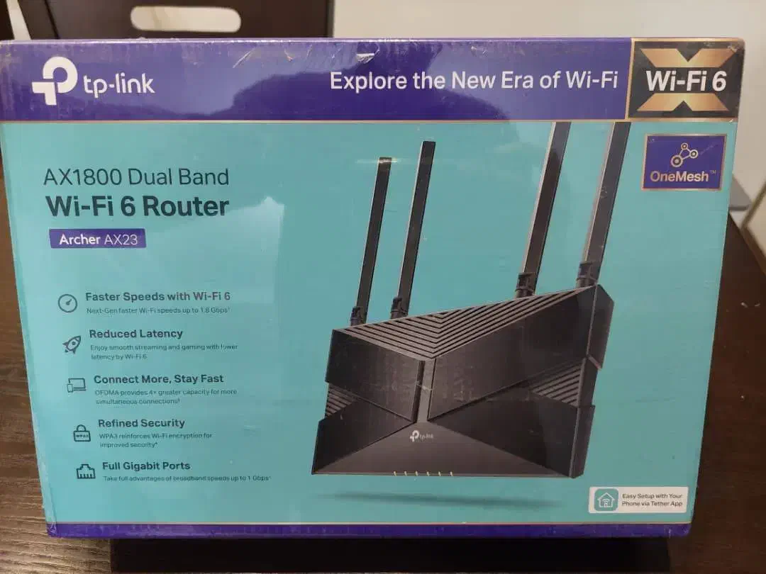 روتر بیسیم وای فای ۶ تی پی لینک مدل AX23|مودم و تجهیزات شبکه|شیراز, فرهنگ شهر|دیوار