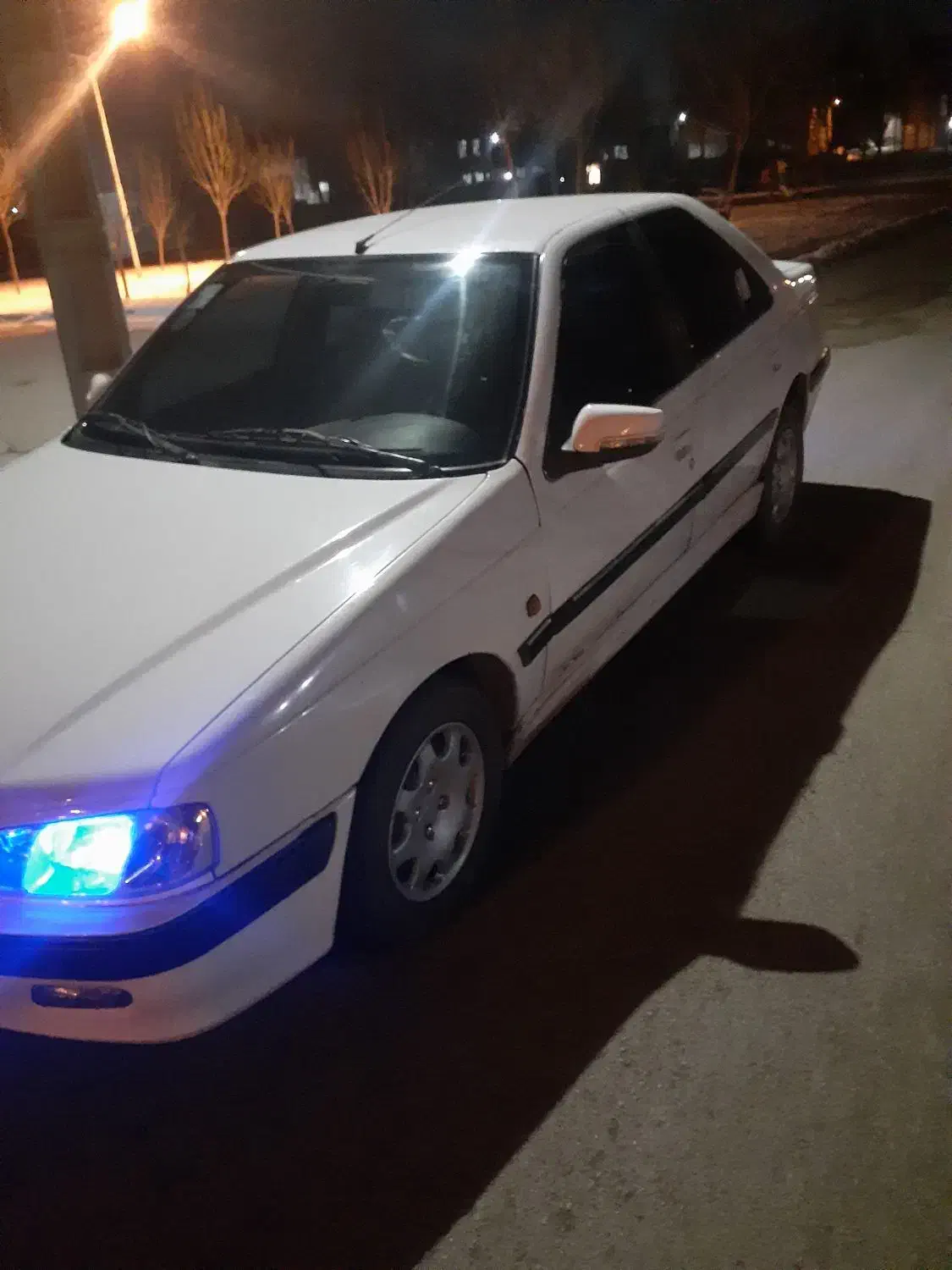 پژو پارس سفید مدل ۸۷|خودرو سواری و وانت|اردبیل, |دیوار