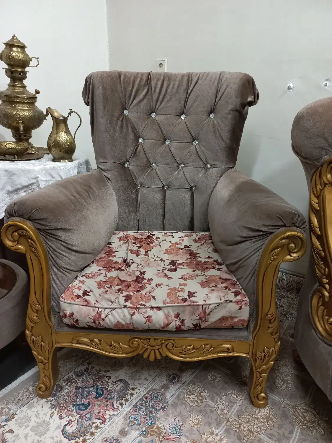 مبلمان راحتی ۹نفره|مبلمان خانگی و میز عسلی|ازنا, |دیوار