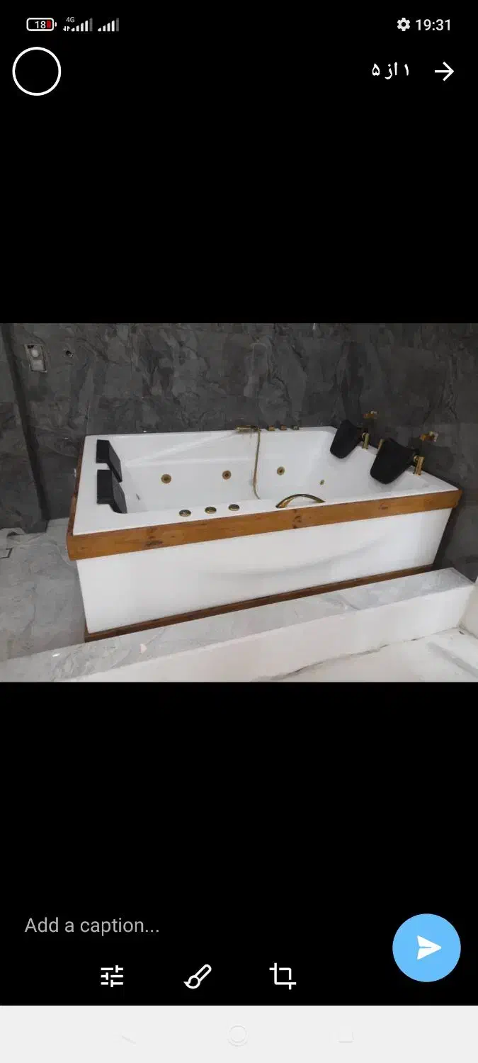 وان جکوزی دو نفره|لوازم حمام|تهران, فرمانیه|دیوار