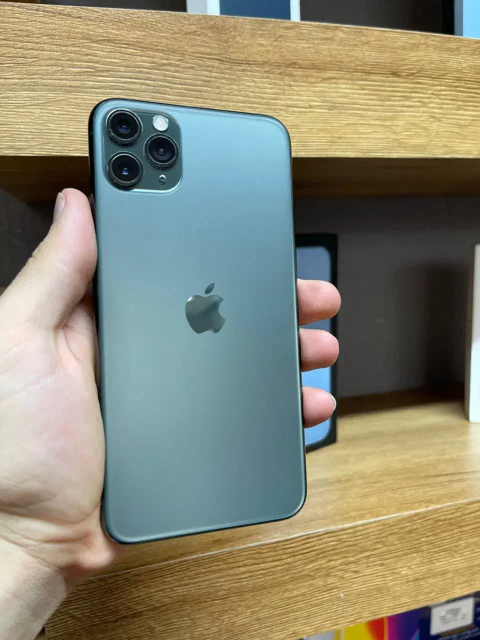 گوشی اپل مدلiPhone 11ProMax 256G ZA/Aدوسیم سبز|موبایل|قزوین, |دیوار