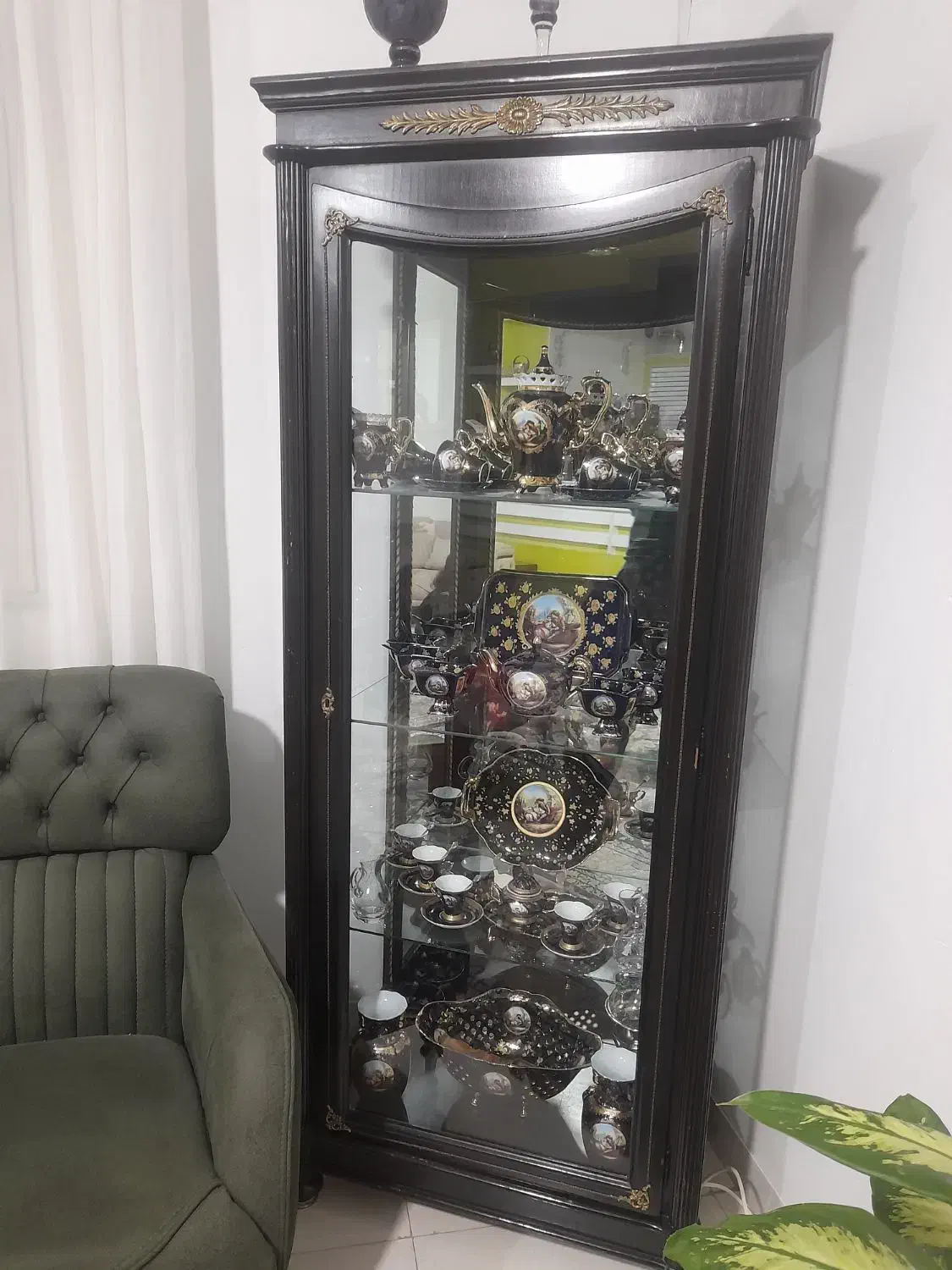 بوفه چوبی|بوفه، ویترین، کنسول|کرمانشاه, |دیوار