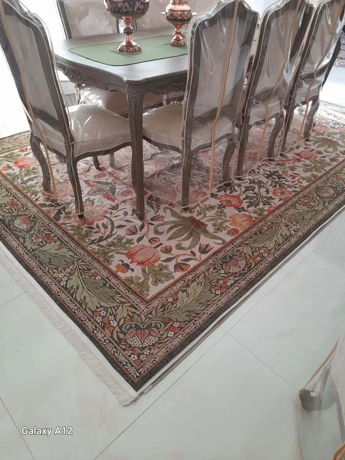 فرشینه ضخیم استپ دار ۹ متری(نو مناسب جهیزیه)|فرش|زنجان, |دیوار