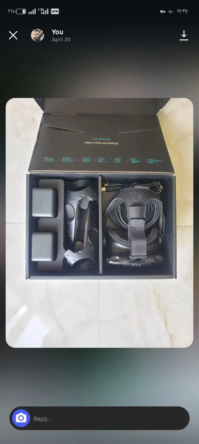 عینک وی ار پک کامل|کنسول، بازی ویدئویی و آنلاین|اردبیل, |دیوار