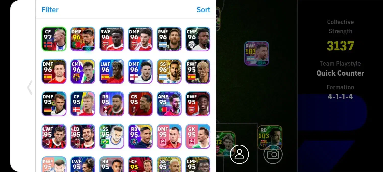 اکانت ایفوتبال efootball|کنسول، بازی ویدئویی و آنلاین|قم, هفت تیر|دیوار