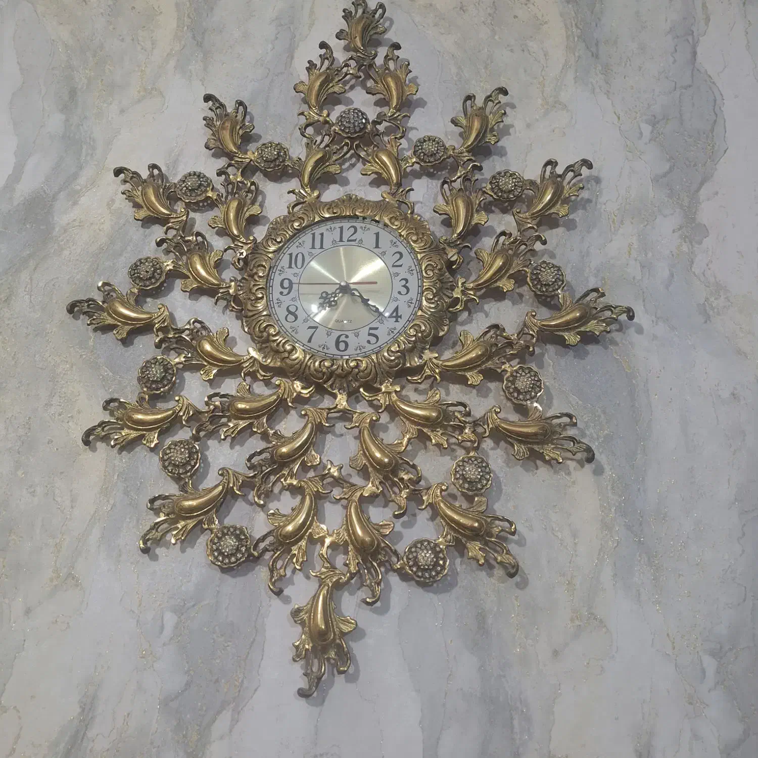 ساعت دیواری برنز|ساعت دیواری و تزئینی|آبش احمد, |دیوار