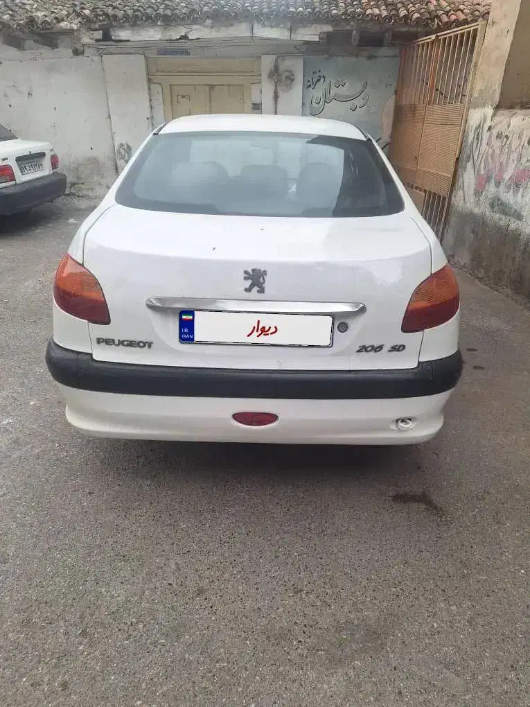 206 sd tu5 v8|خودرو سواری و وانت|ساری, |دیوار