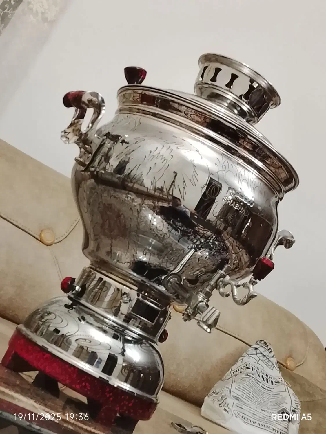 سماور ده لیتری نو|سماور، چای‌ساز، قهوه‌ساز|ارومیه, |دیوار