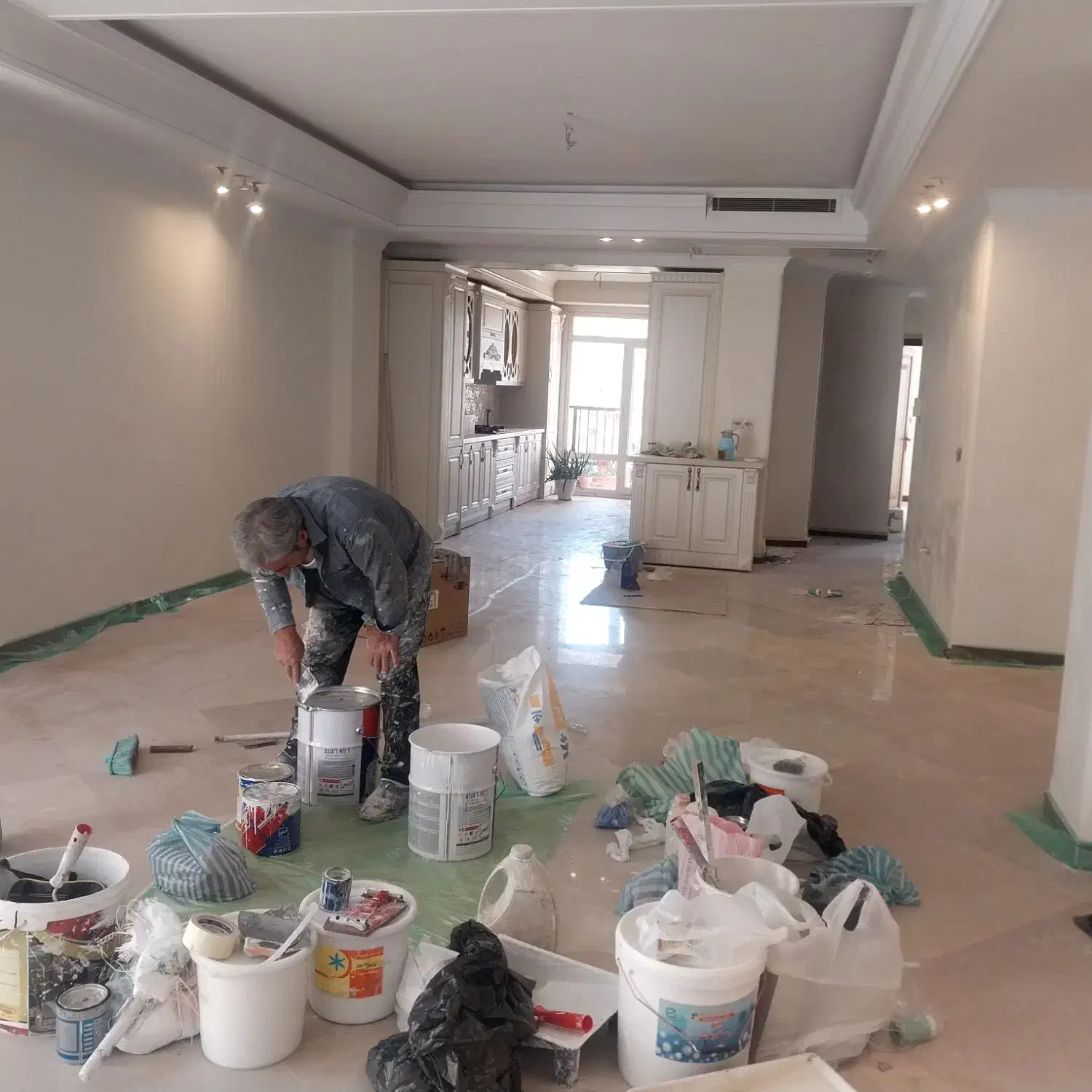 نقاشی ساختمانی درخشان|خدمات پیشه و مهارت|تهران, هروی|دیوار