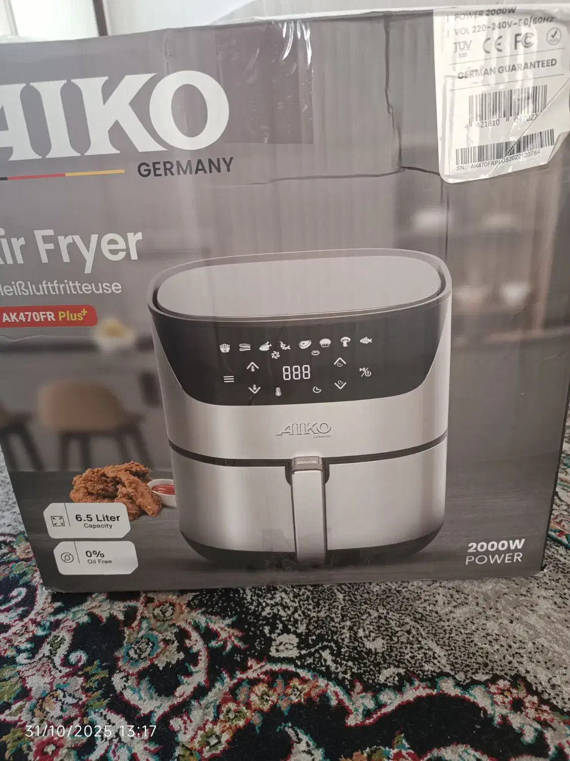 سرخ کن بدون روغن|اجاق گاز و لوازم برقی پختوپز|شیراز, مسلم|دیوار