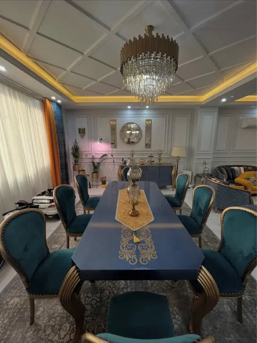 ۹۵ متر / ۱۵ واحد /۱۰ ساله تراورتن / خطی پرده خور|فروش آپارتمان|تهران, باغ فیض|دیوار