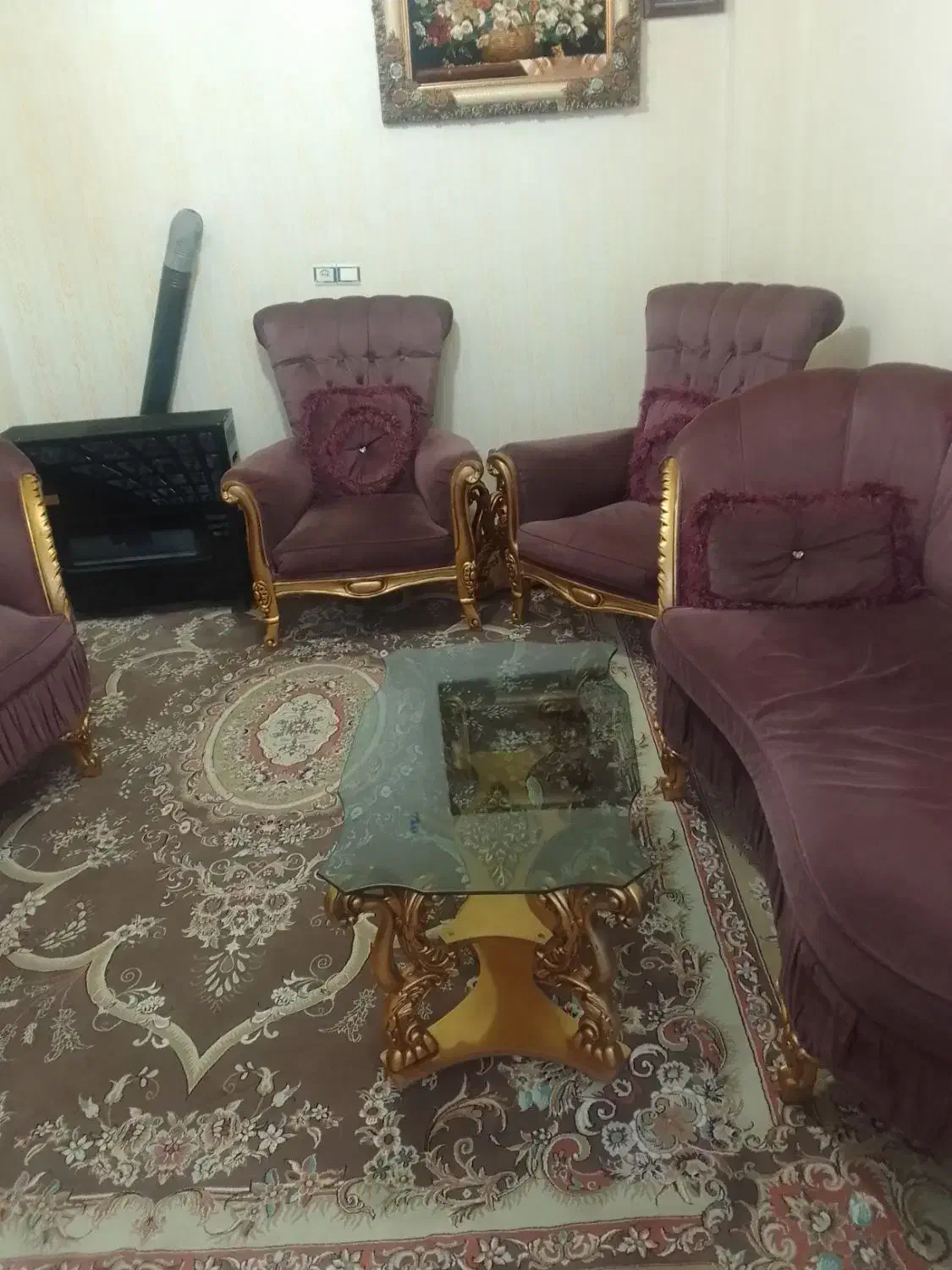 مبل ۷نفره|مبلمان خانگی و میز عسلی|اسدآباد, |دیوار