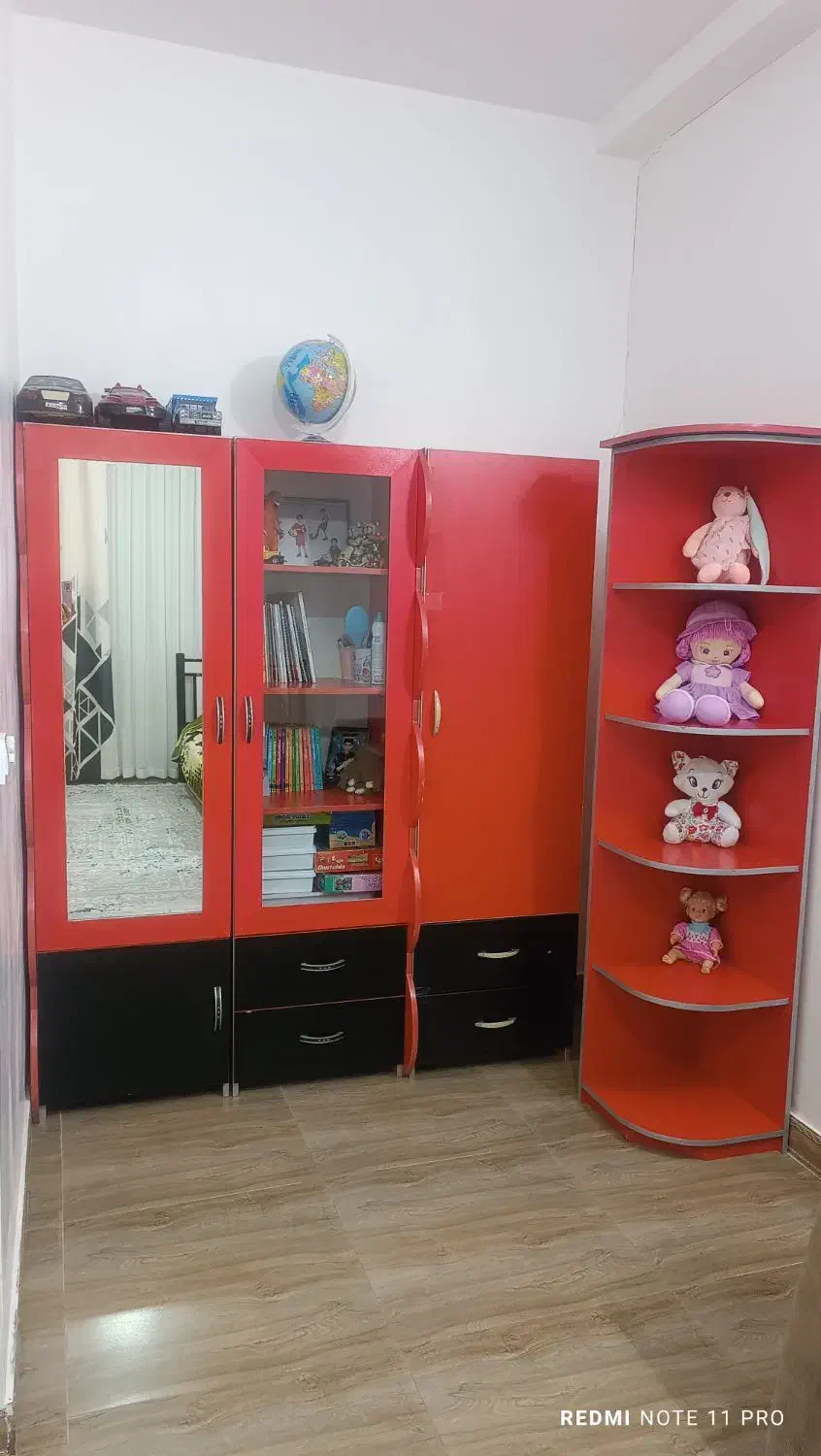 کمد چهارتیکه کودک|جاکفشی، کمد، دراور|ابهر, |دیوار