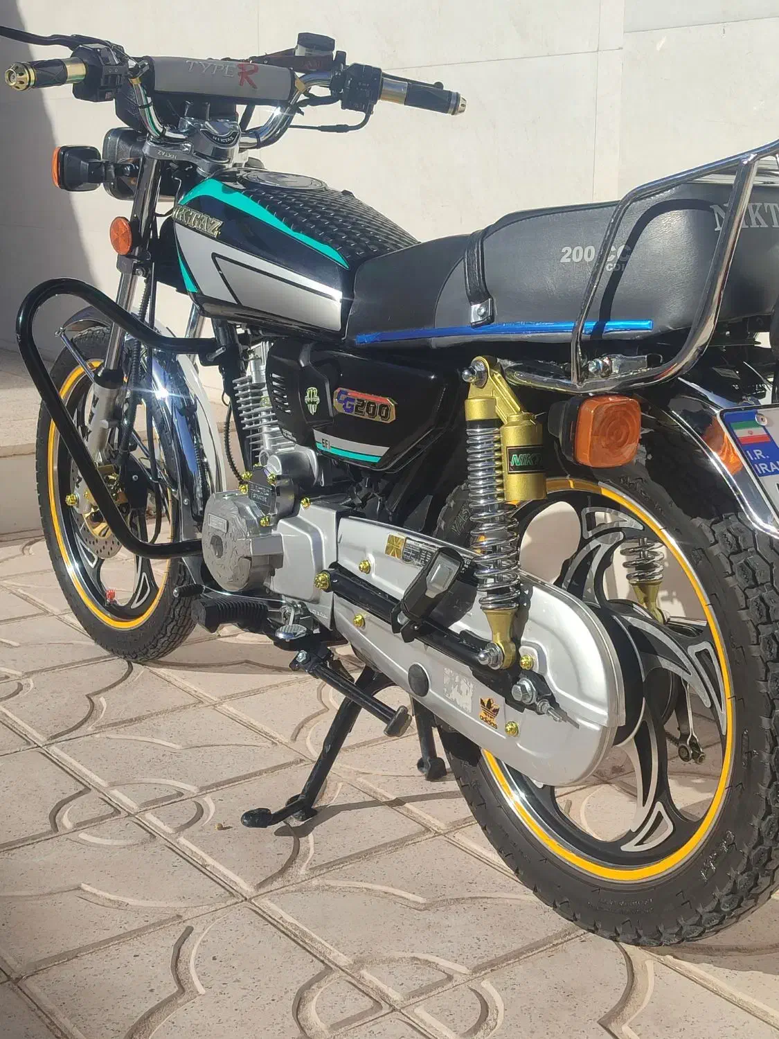 نیکتار 200cc|موتورسیکلت|قائن, |دیوار