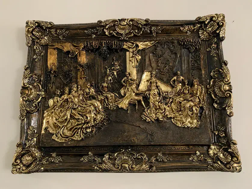 ساعت ایستاده آبنمادار با تابلو|صنایع دستی و سایر لوازم تزئینی|تبریز, |دیوار