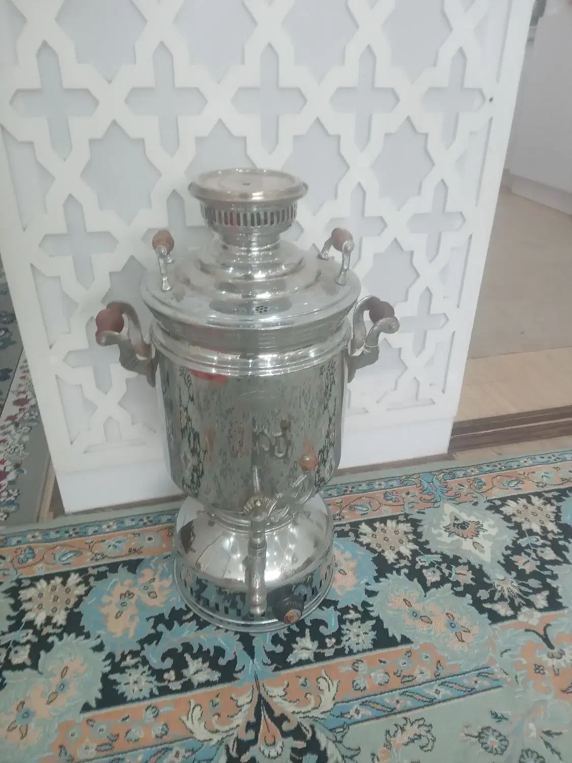 سماور ۲۰ لیتری گازی|سماور، چای‌ساز، قهوه‌ساز|بیرجند, |دیوار