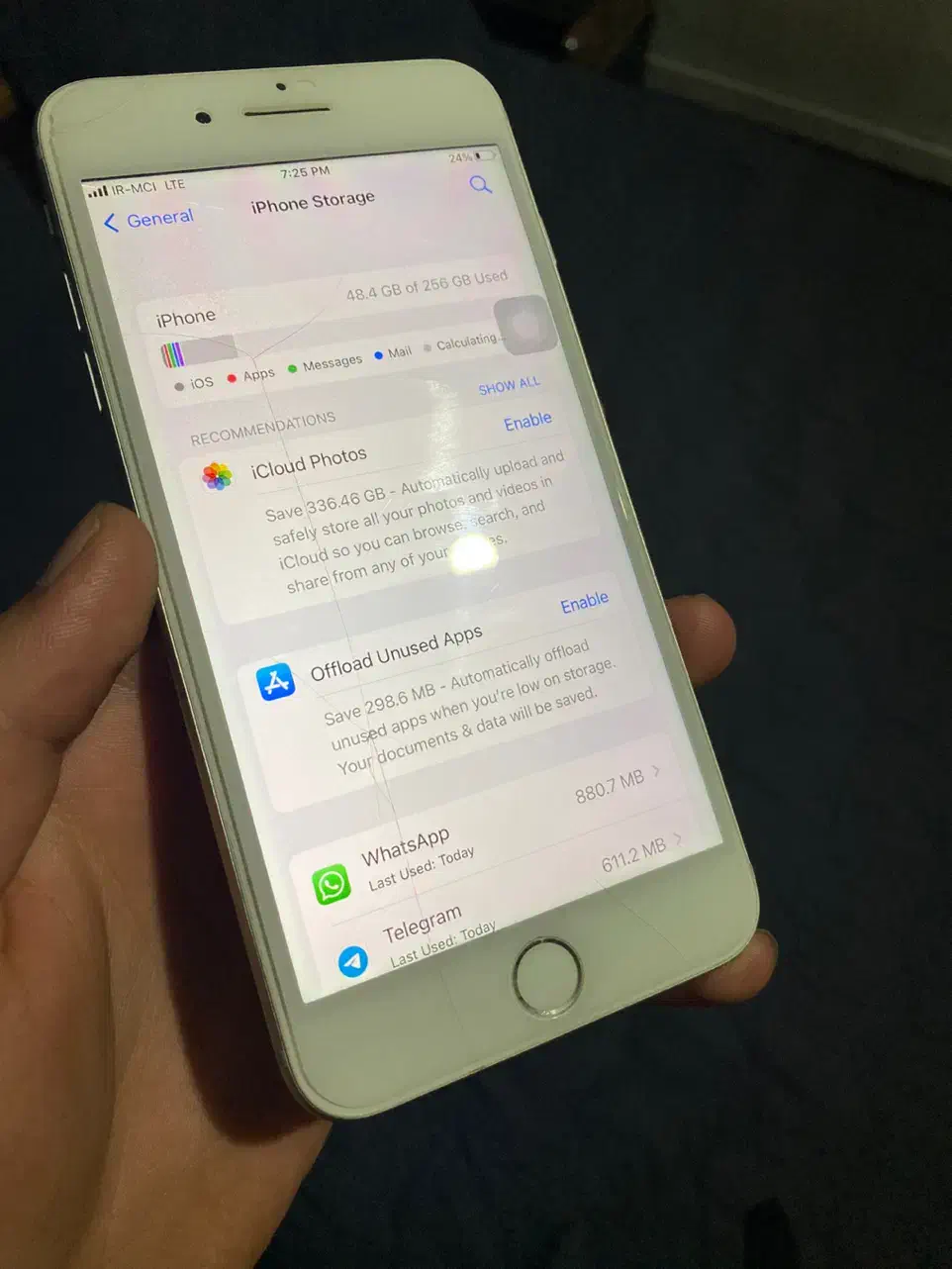 iPhone 7plus 256G|موبایل|قزوین, |دیوار